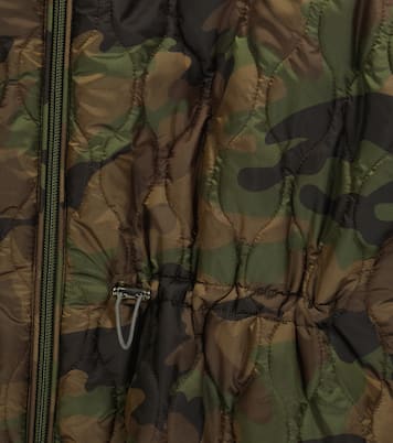 Capa con capucha de camuflaje | Il Gufo