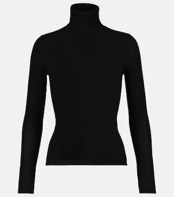Cashmere, wool and silk turtleneck sweater | Saint Laurent