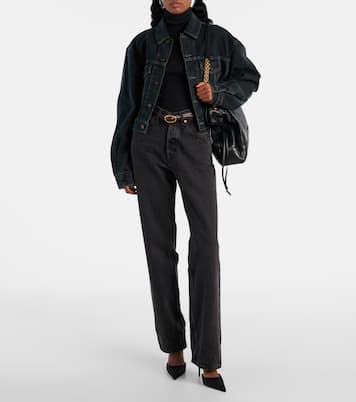 Cashmere, wool and silk turtleneck sweater | Saint Laurent