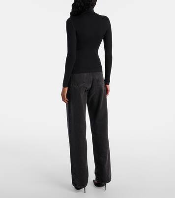 Cashmere, wool and silk turtleneck sweater | Saint Laurent