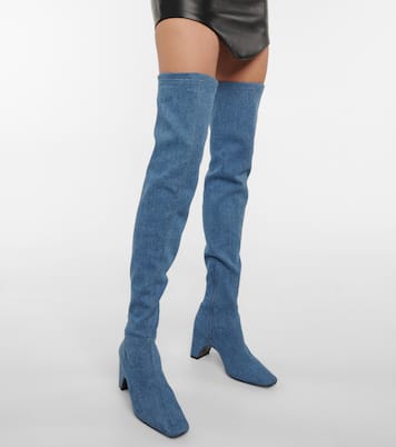 Botas mosqueteras en denim | Coperni