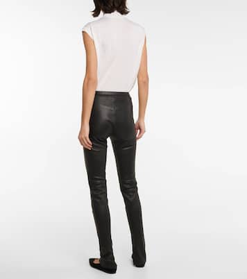 Pantalon skinny Maggie en cuir | Stouls