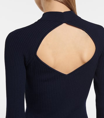 Top in misto lana a coste | Alaïa
