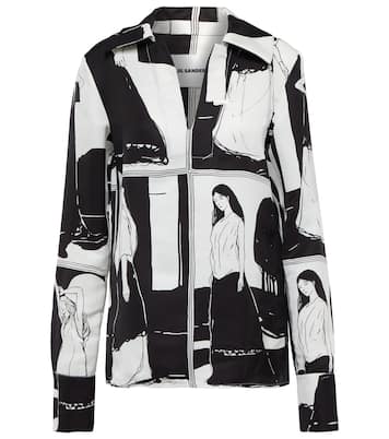 Bedrucktes Hemd | Jil Sander