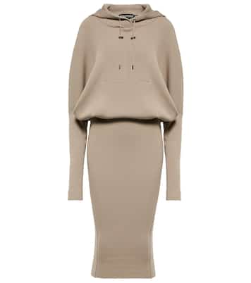 Robe sweat-shirt en cachemire mélangé | Tom Ford