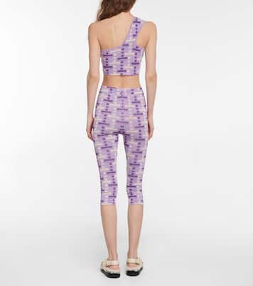 Jacquard high-rise leggings | Dodo Bar Or