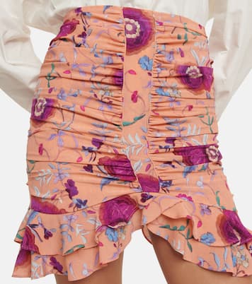 Minifalda Milendi en mezcla de seda | Isabel Marant
