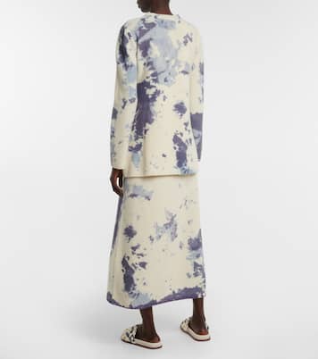 Miniabito tie-dye in cashmere | Chloé