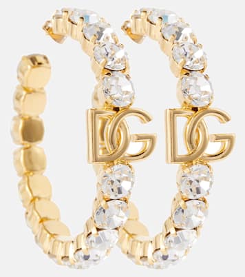 Embellished hoop earrings | Dolce&Gabbana