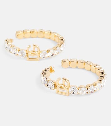 Embellished hoop earrings | Dolce&Gabbana