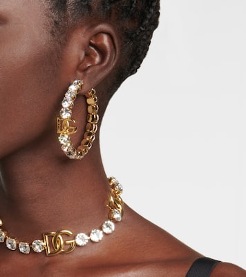 Embellished hoop earrings | Dolce&Gabbana
