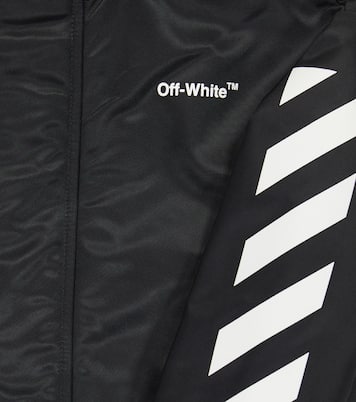 Cappotto in nylon con logo | Off-White Kids