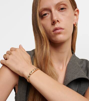 Jonc Nano Victoire en or 14 ct et diamants | Rainbow K