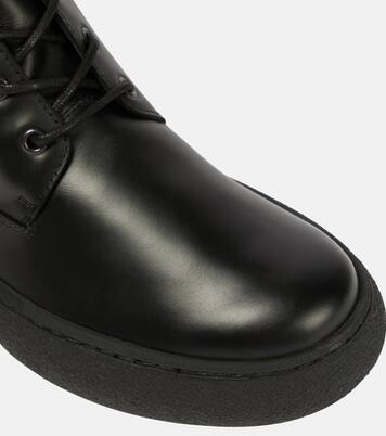 Botas altas de piel con cordones | Tod's