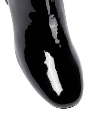 Wythe over-the-knee patent leather boots | Khaite