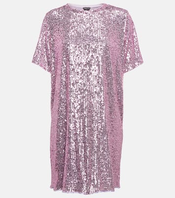Sequin T-shirt minidress | Tom Ford