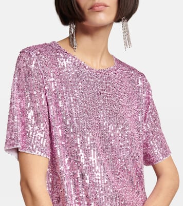 Sequin T-shirt minidress | Tom Ford