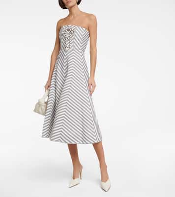 Abito midi High Tide Laced | Zimmermann