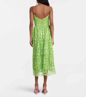 Miniabito in pizzo | Monique Lhuillier