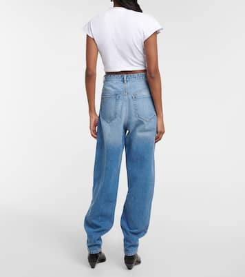 Jeans tapered Corsy de tiro alto | Marant Etoile
