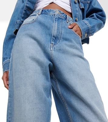 Jeans tapered Corsy de tiro alto | Marant Etoile