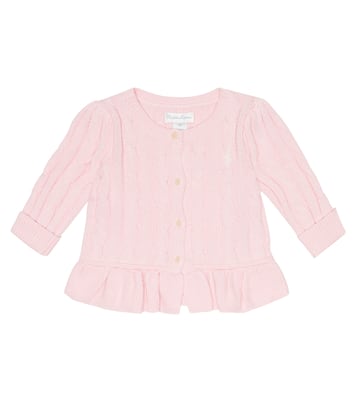 Baby - Cardigan in cotone a trecce | Polo Ralph Lauren Kids