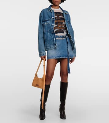 Minifalda en denim con aberturas | Y/Project