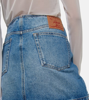 Minifalda en denim con aberturas | Y/Project