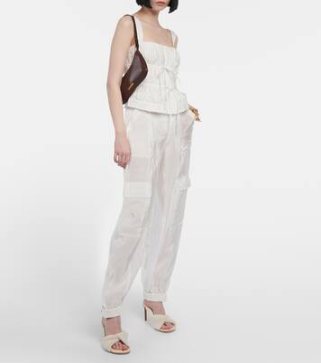High-Rise-Cargohose Artemis | Simkhai