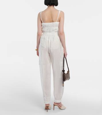 High-Rise-Cargohose Artemis | Simkhai