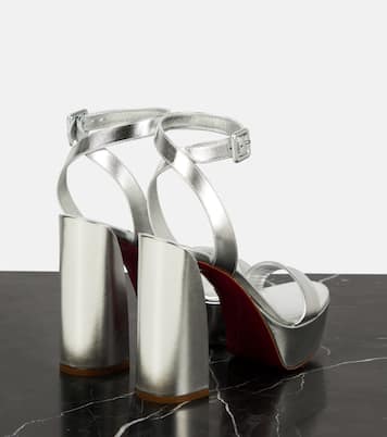 Sandales Movida Sabina à plateau en cuir | Christian Louboutin