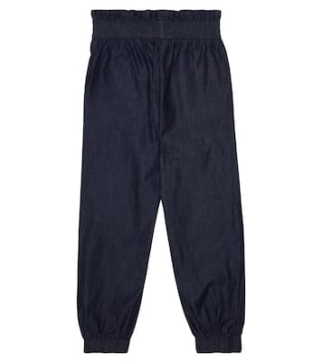 Jeans con orsetto ricamato | Moschino Kids