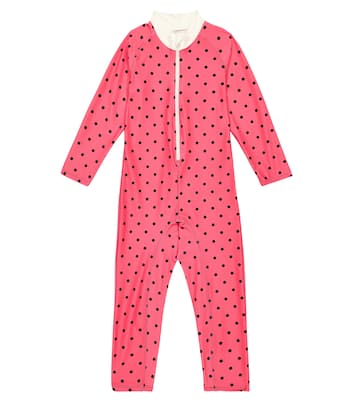 Polka-dot rashguard swimsuit | Mini Rodini