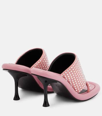 Bumper-Tube embellished mules | JW Anderson