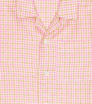Lex checked linen shirt | Paade Mode