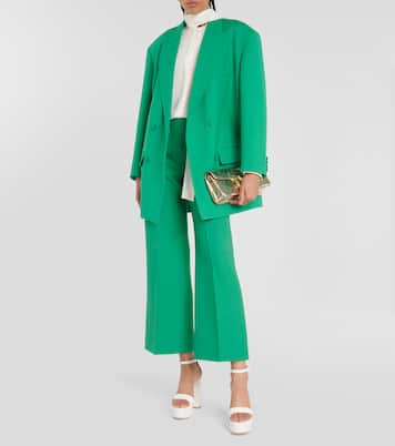 Bridal Plateausandalen Holly aus Leder | Gianvito Rossi