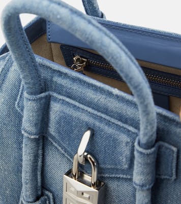 Sac Antigona Lock Mini en jean | Givenchy