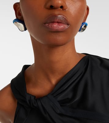 Resin earrings | Jil Sander