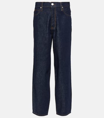 High-Rise Barrel Jeans | Frame