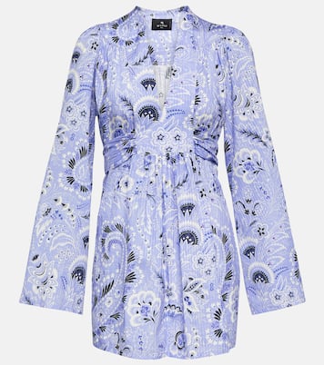 Miniabito in misto cotone con stampa | Etro