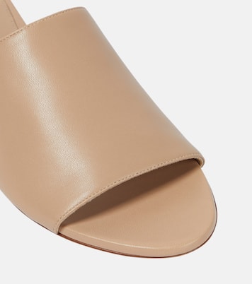 Marion leather slides | Khaite