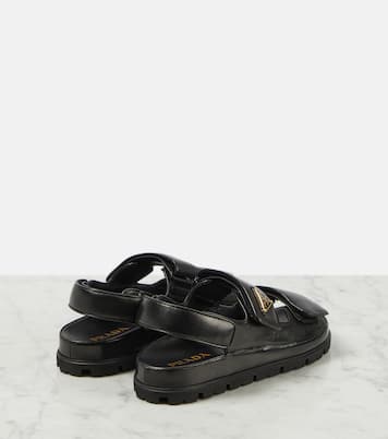 Sandalen aus Leder | Prada