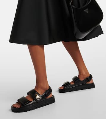 Sandalen aus Leder | Prada