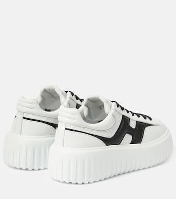 H-Stripes leather sneakers | Hogan