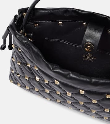 Tote Rockstud Spike Mini aus Leder | Valentino Garavani