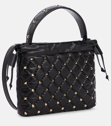 Tote Rockstud Spike Mini aus Leder | Valentino Garavani