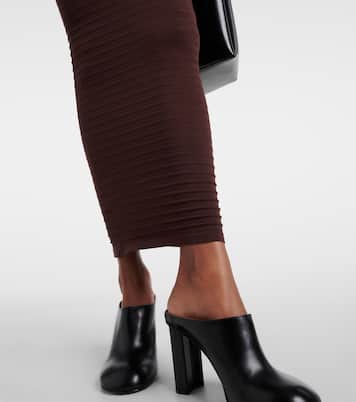 Gonna lunga a tubino a righe | Alaïa