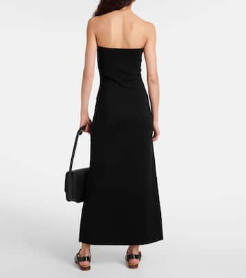 Robe longue Calderon en laine, soie et cachemire  | Gabriela Hearst