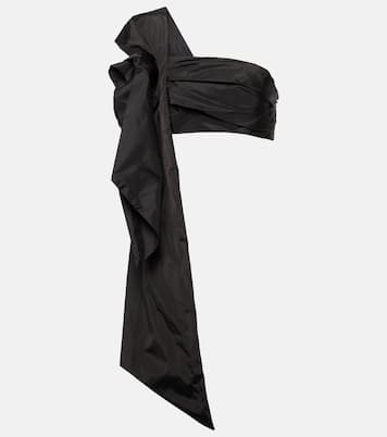 Top cropped con rouches | Simone Rocha