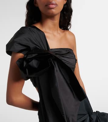 Top cropped con rouches | Simone Rocha